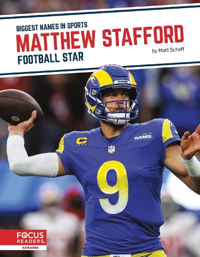 Бумажная книга «Matthew Stafford: Football Star», автор Мэтт Шефф - фото №1