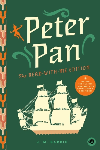 Бумажная книга «Peter Pan: The Read-With-Me Edition: The Unabridged Story in 20-Minute Reading Sections with Comprehension Questions, Discussion Prompts, Definitions, and More!», автор Дж. М. Барри - фото №1