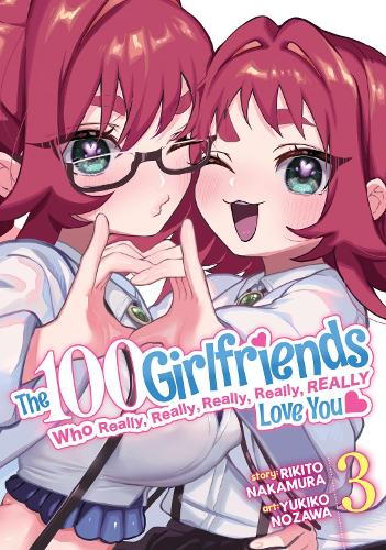 Бумажная книга «The 100 Girlfriends Who Really, Really, Really, Really, Really Love You Vol. 3», автор Рикито Накамура - фото №1