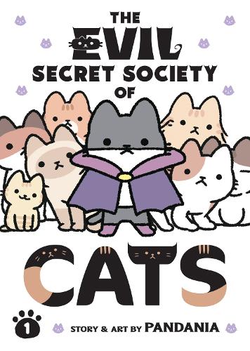 Бумажная книга «The Evil Secret Society of Cats Vol. 1», автор PANDANIA - фото №1