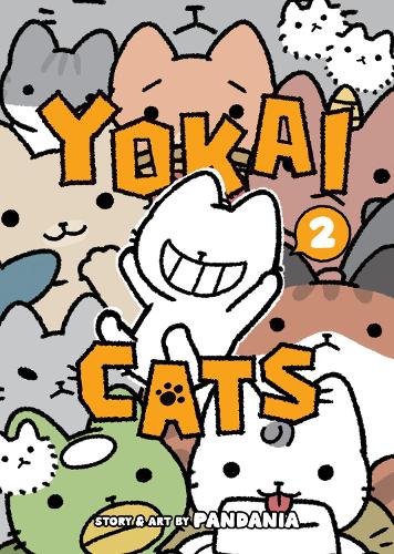 Бумажная книга «Yokai Cats Vol. 2», автор PANDANIA - фото №1