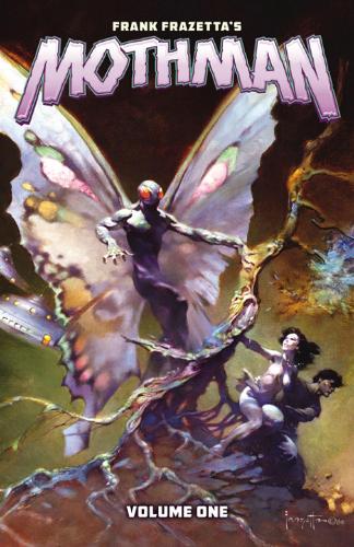 Паперова книга «Frank Frazetta's Mothman», автор Тім Хедрік - фото №1