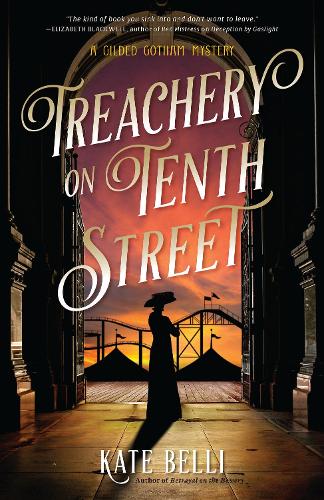 Паперова книга «Treachery On Tenth Street», автор Кейт Беллі - фото №1