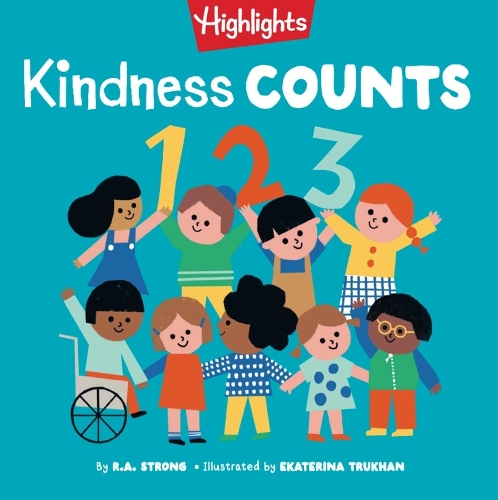 Паперова книга «Kindness Counts 123», автор Р.А. Стронг - фото №1