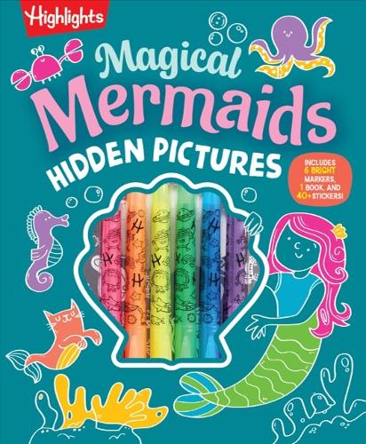 Паперова книга «Magical Mermaids Hidden Pictures», автор Хайлайтс - фото №1
