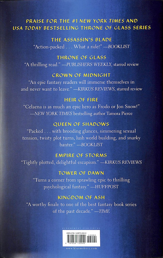Бумажная книга «Throne of Glass», автор Сара Дж. Маас - фото №1