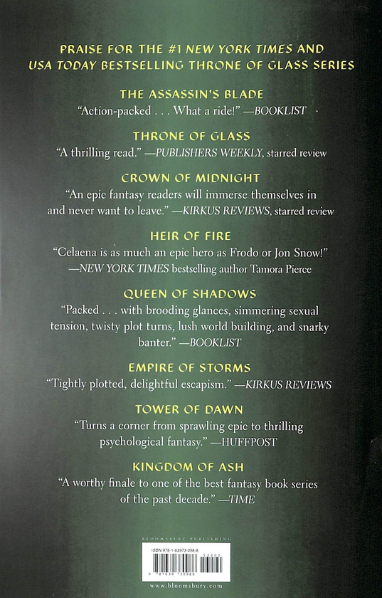 Бумажная книга «Heir of Fire», автор Сара Дж. Маас - фото №1
