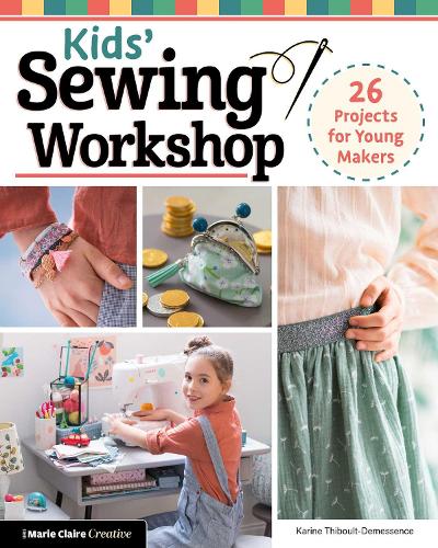 Бумажная книга «Kids' Sewing Workshop: 26 Projects for Young Makers» - фото №1