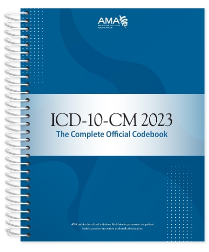 Бумажная книга «ICD-10-CM 2023: The Complete Official Codebook», автор Американская медицинская ассоциация - фото №1