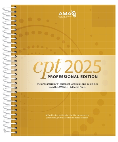 Бумажная книга «CPT Professional 2025», автор Американская медицинская ассоциация - фото №1