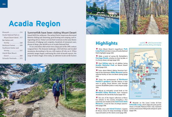 Бумажная книга «Moon Coastal Maine: With Acadia National Park», автор Хилари Нангл - фото №1