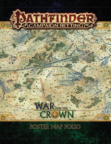 Бумажная книга «Pathfinder Campaign Setting: War for the Crown Poster Map Folio», автор Сотрудники Paizo - фото №1