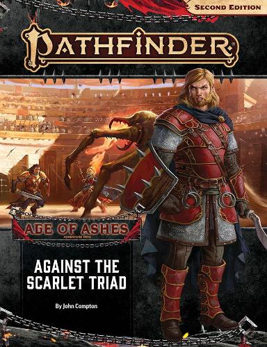 Бумажная книга «Pathfinder Adventure Path: Against the Scarlet Triad (Age of Ashes 5 of 6) [P2]», автор Джон Комптон - фото №1