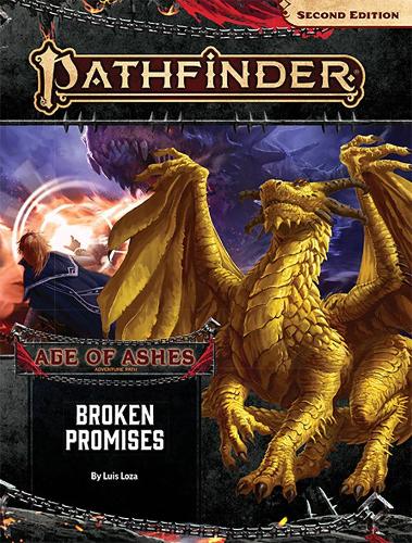Бумажная книга «Pathfinder Adventure Path: Broken Promises (Age of Ashes 6 of 6) [P2]», автор Луис Лоса - фото №1
