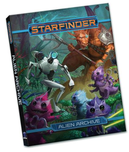 [object Object] «Starfinder RPG Alien Archive Pocket Edition», авторов Адам Дейгл, Аманда Хамон, Кристал Фрейзер, Джейсон Кили, Джон Комптон, Марк Морланд, Роб Маккрири, Стив Кенсон - фото №1