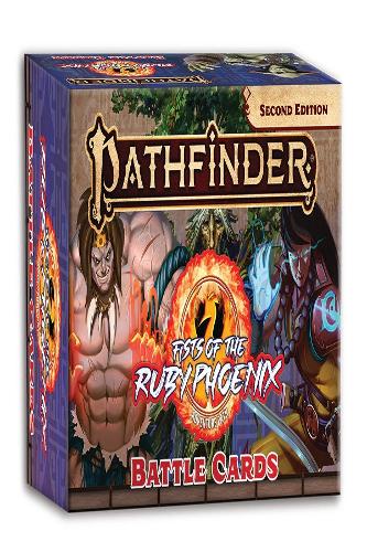 Бумажная книга «Pathfinder RPG: Fists of the Ruby Phoenix Battle Cards (P2)», автор Сотрудники Paizo - фото №1
