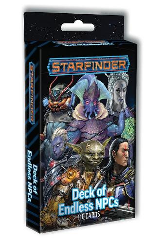 [object Object] «Starfinder Deck of Endless NPCs», авторів Адам Дейгл, Ерік Мона, Джейсон Булман, Джейсон Кілі, Джон Комптон, Лінда Заяс-Палмер, Марк Морланд - фото №1