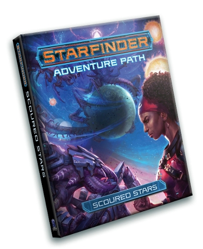 Бумажная книга «Starfinder RPG: Scoured Stars Adventure Path», авторов Ларри Вильгельм, Микко Каллио, Терстон Хиллман, Ванесса Хоскинс - фото №1