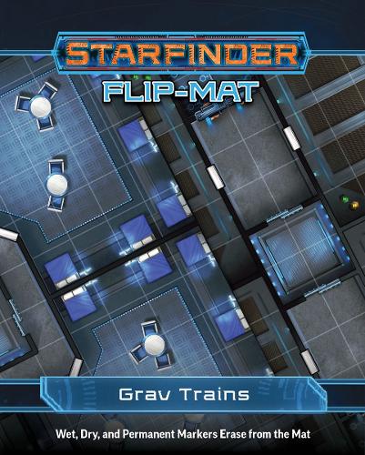Паперова книга «Starfinder Flip-Mat: Grav Trains», автор Дем'єн Маммоліті - фото №1