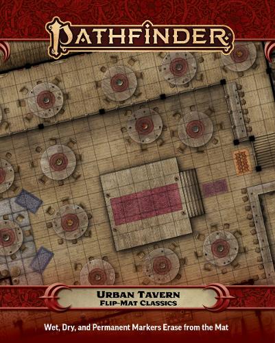 Бумажная книга «Pathfinder Flip-Mat Classics: Urban Tavern», автор Джейсон Энгл - фото №1