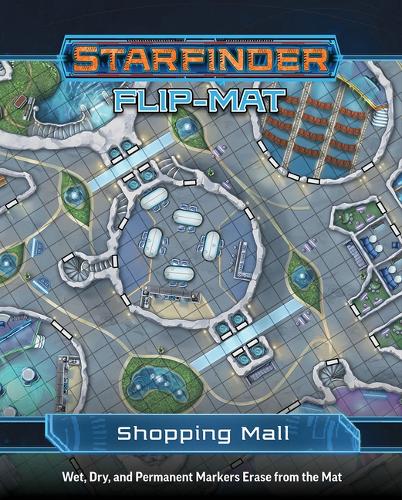 Паперова книга «Starfinder Flip-Mat: Shopping Mall», автор Дем'єн Маммоліті - фото №1