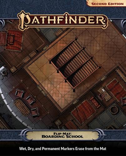 Бумажная книга «Pathfinder Flip-Mat: Boarding School», авторов Джейсон Энгл, Стивен Рэдли-Макфарланд - фото №1