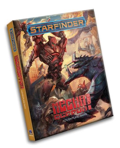 Бумажная книга «Starfinder RPG: Mechageddon! Adventure Path», авторов Энтони Доллинджер, Дженни Джарзабски, Джозеф Бломквист, Кейт Бэйкер, Микко Каллио, Ригби Бендел - фото №1
