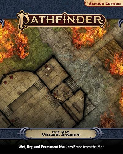 Паперова книга «Pathfinder Flip-Mat: Village Assault», авторів Джейсон Енгл, Стівен Редлі-Макфарленд - фото №1