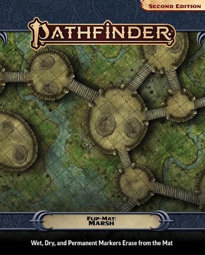 Бумажная книга «Pathfinder Flip-Mat: Marsh», авторов Джейсон Энгл, Стивен Рэдли-Макфарланд - фото №1