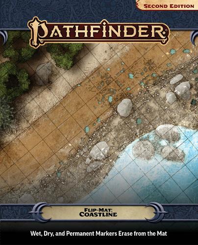 Бумажная книга «Pathfinder Flip-Mat: Coastline», авторов Джейсон Энгл, Стивен Рэдли-Макфарланд - фото №1