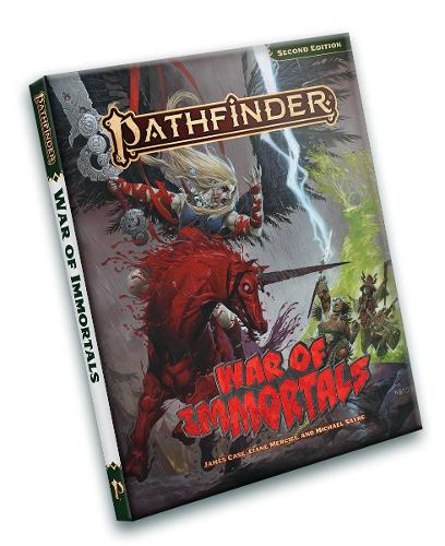 [object Object] «Pathfinder RPG: Pathfinder War of Immortals Pocket Edition (P2)», авторів Брент Холтсберрі, Ерік Мона, Джеймс Кейс, Джейсон Кілі, Джессіка Каталон, Ліана Мерс'єль, Луїс Лоза, Метт Чепмонд, Майкл Сайр, Мішель Й. Кім, Стівен Хаммонд, Стівен Хелт - фото №1