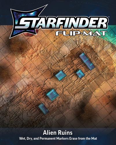 Паперова книга «Starfinder Flip-Mat: Alien Ruins», автор Дем'єн Маммоліті - фото №1