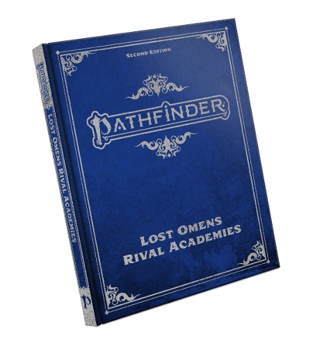 [object Object] «Pathfinder Lost Omens Rival Academies Special Edition (P2)», авторів Ендрю Маллен, Аойф Естер, Карлос Сіско, Коллетт Куач, Ерін Робертс, Джеремі Блюм, Кендра Лі Спідлінг, Лора Лінн Хорст, Михайло Рекун, Шаранг Бісвас, Стефані Ландін - фото №1