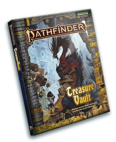 Бумажная книга «Pathfinder RPG: Treasure Vault (Remastered) (P2)», авторов Эндрю Д. Гилс, Дэн Касконе, Дастин Найт, Джессика Каталан, Кендра Ли Спидлинг, Ким Франдсен, Логан Боннер, Марк Зейфтер, Майкл Сейр, Мишель Й. Ким, Сен Х.Х.С., Стивен Хаммонд - фото №1