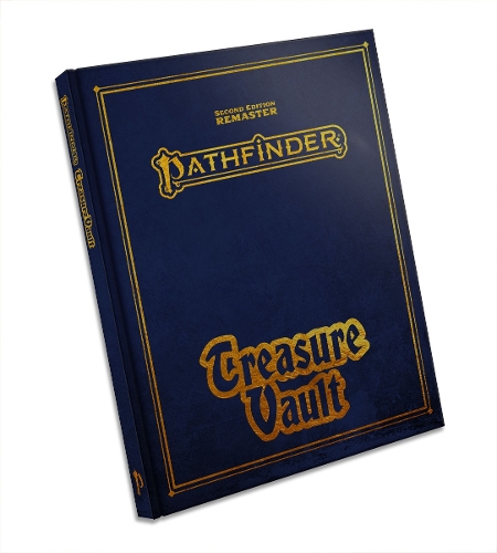 Бумажная книга «Pathfinder RPG: Treasure Vault (Remastered) Special Edition (P2)», авторов Эндрю Д. Гилс, Дэн Касконе, Дастин Найт, Джессика Каталан, Кендра Ли Спидлинг, Ким Франдсен, Логан Боннер, Марк Зейфтер, Майкл Сейр, Мишель Й. Ким, Сен Х.Х.С., Стивен Хаммонд - фото №1