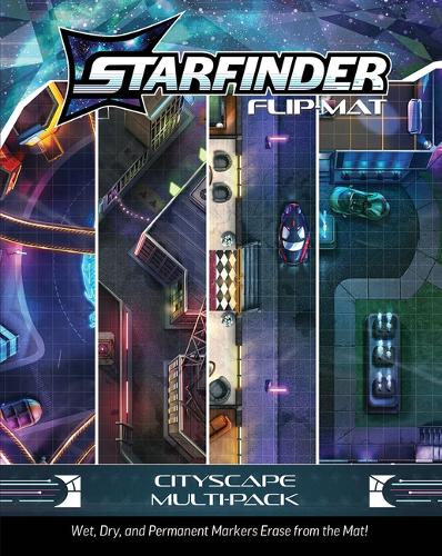 Бумажная книга «Starfinder Flip-Mat: Cityscape Multi-Pack», автор Дэмиен Маммолити - фото №1