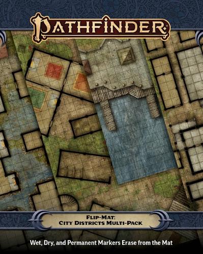 Бумажная книга «Pathfinder Flip-Mat: City Districts Multi-Pack», авторов Джейсон Энгл, Стивен Рэдли-Макфарланд - фото №1