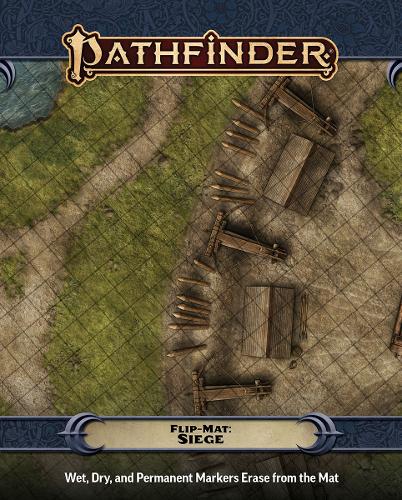 Бумажная книга «Pathfinder Flip-Mat: Siege», авторов Джейсон Энгл, Стивен Рэдли-Макфарланд - фото №1