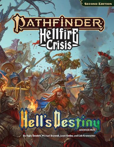 Бумажная книга «Pathfinder Hell's Destiny Adventure Path», авторов Джейсон Кили, Майкл Брамник, Ригби Бендел - фото №1