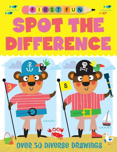 Бумажная книга «First Fun: Spot the Difference: Over 50 Diverse Drawings», автор Эдвард Миллер - фото №1