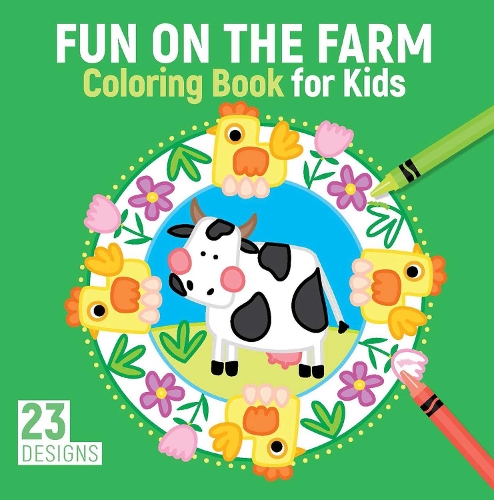 Бумажная книга «Fun on the Farm Coloring Book for Kids: 23 Designs», автор Clorophyl Editions - фото №1