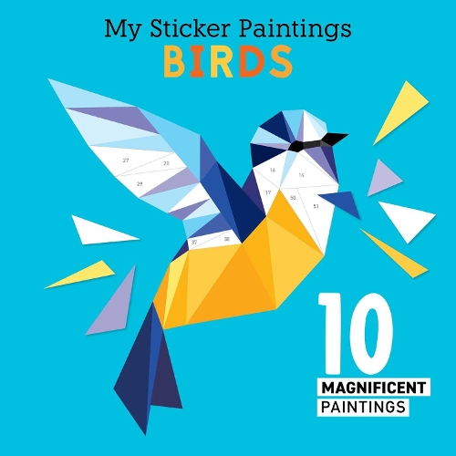 Паперова книга «My Sticker Paintings: Birds: 10 Magnificent Paintings», автор Clorophyl Editions - фото №1