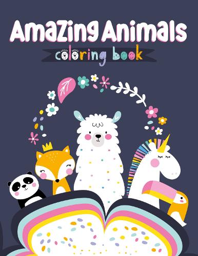 Паперова книга «Amazing Animals Coloring Book», автор Clorophyl Editions - фото №1