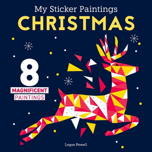 Бумажная книга «My Sticker Paintings: Christmas: 8 Magnificent Paintings», автор Логан Пауэлл - фото №1