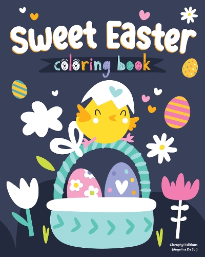 Паперова книга «Sweet Easter Coloring Book», автор Clorophyl Editions - фото №1