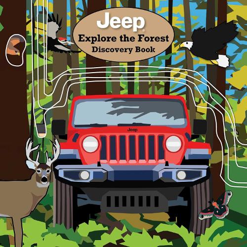 Бумажная книга «Jeep® Explore the Forest Discovery Book», автор Логан Пауэлл - фото №1