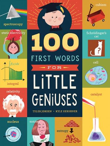 Бумажная книга «100 First Words for Little Geniuses», автор Тайлер Джорден - фото №1