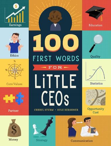 Паперова книга «100 First Words for Little CEOs», автор Шеріл Стурм - фото №1