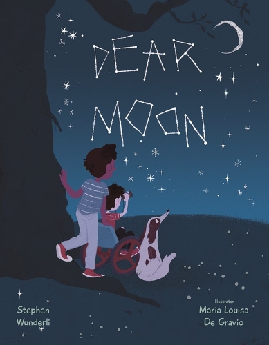Паперова книга «Dear Moon», автор Стівен Вундерлі - фото №1