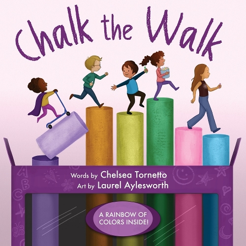 Паперова книга «Chalk the Walk», автор Челсі Торнетто - фото №1